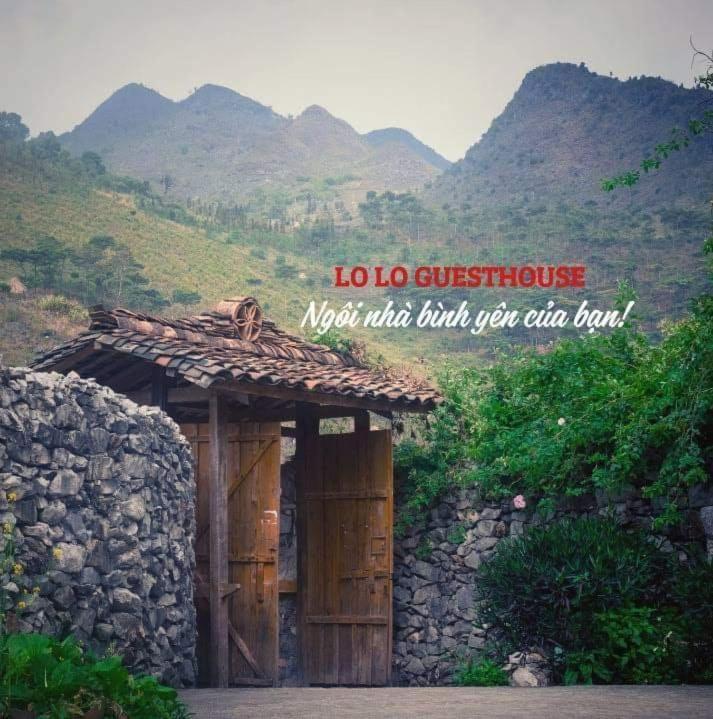 Lo Lo Homestay & Cafe Meo Vac Εξωτερικό φωτογραφία