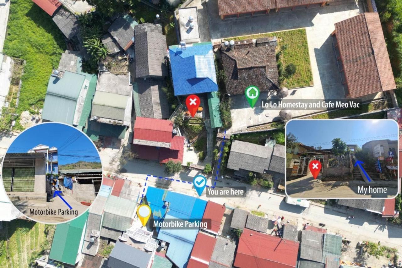 Lo Lo Homestay & Cafe Meo Vac Εξωτερικό φωτογραφία